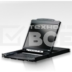 Квм консоль ATEN DUAL RAIL LCD PS/2-USB CONSOLE 19INCH (CL5800NR)., фото2