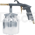 Пневматическое оборудование Fubag Пневмопистолет пескоструйный с бачком, фото 1