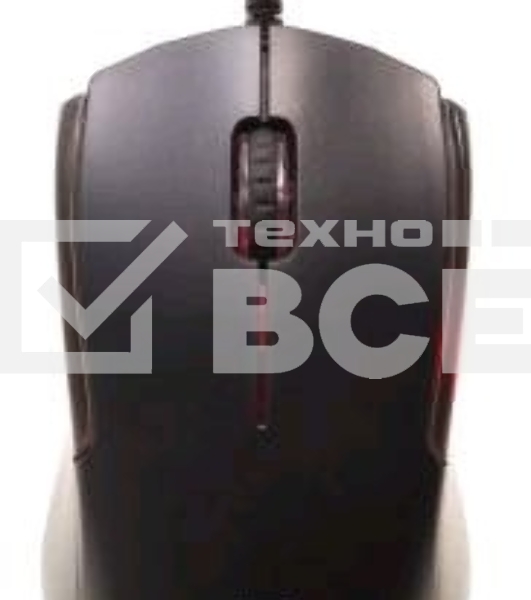Мышь проводная Oklick 245M черный, 1000 dpi, USB, кнопки - 3