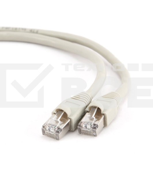 Патч-корд FTP Cablexpert кат.6, 10м, литой, многожильный (серый)