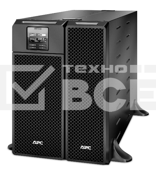 Источник бесперебойного питания APC Smart-UPS SRT SRT6KXLI 6000Вт 6000ВА черный