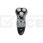 Бритва Centek CT-2182 ротор, 5 плавающих головок, аккумулятор + работа от сети, влажное бритьё, фото4