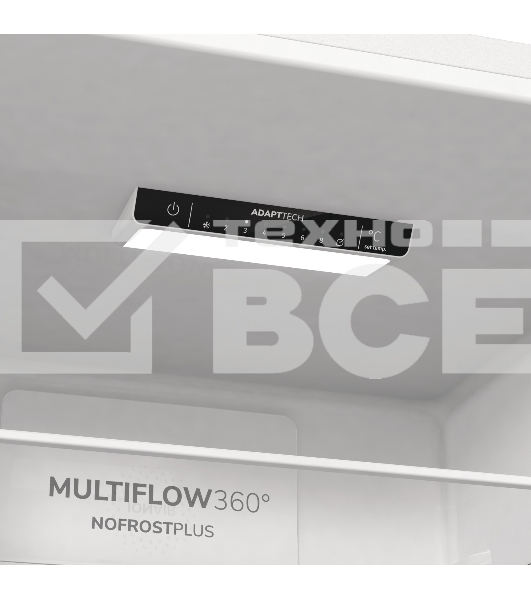 Холодильник Gorenje NRK6191EW4 белый двухкамерный 203/99л морозилка снизу