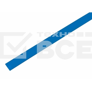 Термоусаживаемая трубка Rexant 9,0/4,5 мм, синяя, упаковка 50 шт. по 1 м