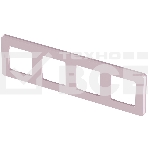 Рамка 4 поста розовый Inspiria, фото 1