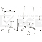 Кресло детское Бюрократ KD-9/WH/TW-18 TW-03А TW-18 салатовый, сетка/ткань (пластик белый), фото4