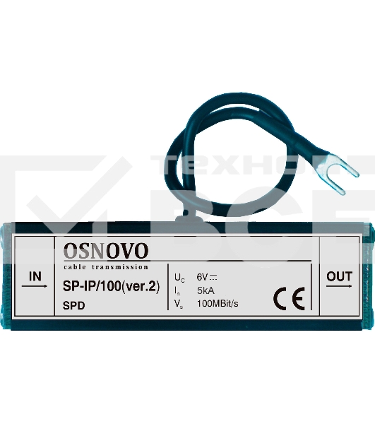 Грозозащита Osnovo SP-IP/100(ver2)