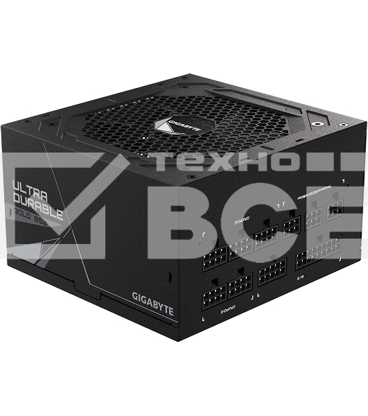 Блок питания Gigabyte ATX 850W GP-UD850GM 80+ gold 24+2x(4+4) pin APFC 120мм fan 8xSATA Cab Manag RTL