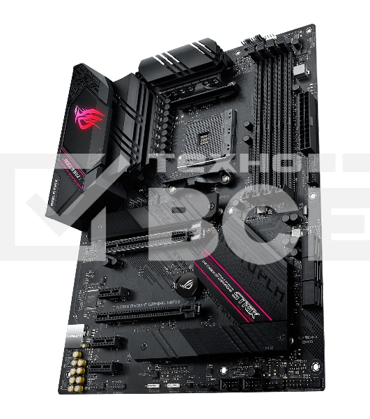 Материнская плата ASUS ROG STRIX B550-F GAMING WIFI II, AM4, AMD B550, 4xDDR4, 6xSATA, 2xM.2, 1xPCIe 3.0 x4, 1xPCIe 4.0 x16, 3xPCIe x1, 1xDP, 1xHDMI, 1x 2.5Gb LAN, 1xUSB-A 3.2 Gen 2, 2xUSB-A 3.2 Gen 1, 1xUSB-C 3.2 Gen 2, 5x3.5 мм, 7.1, ATX