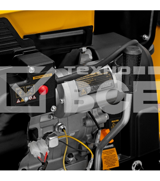 Бензиновая снегоуборочная машина SBL 711DT PRO, 420cc, гусеницы, эл.старт, блок. дифф.  Denzel
