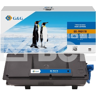 Картридж лазерный G&G GG-TK3170 черный (15500стр.) для Kyocera ECOSYS P3050dn/P3055dn/P3060dn