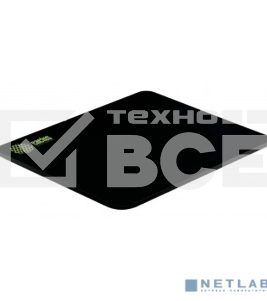 Коврик для мыши Cactus CS-MP-P01XS Микро черный 220x180x2мм