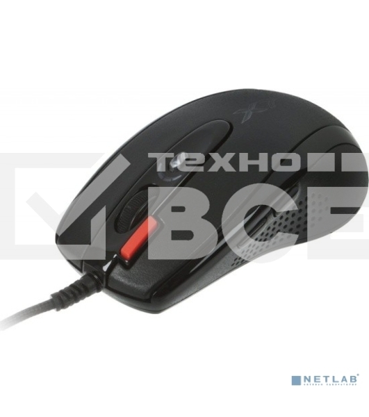 Мышь проводная A4Tech X-710BK черный, 2000 dpi, USB, кнопки - 7