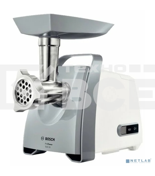 Мясорубка Bosch ProPower MFW66020 1800Вт белый/серый