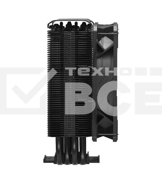 Кулер ЦП COOLER MASTER RR-S4KK-25SN-R1 LGA1150/LGA1151/LGA1155/LGA1156/LGA1200/LGA1700/AM5/AM4 70.7 фут3/мин Вес 0.9 кг RR-S4KK-25DN-R1