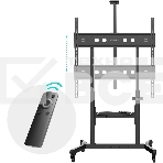 Мобильная стойка МОТОРИЗОВАННАЯ ONKRON на 1 ТВ/ 50-100