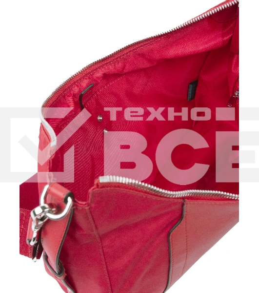 Сумка женская Piquadro Lyra BD6657W92T/R красный ткань/натур.кожа