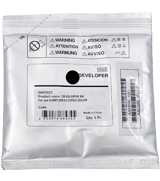 Девелопер CET для RICOH MPC2003/C2503/C2011SP черный, 235г