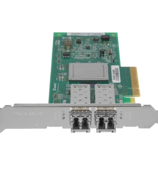Контроллер Qlogic QLE2562-CK 8Gb 2-port FC HBA x8 PCIe LC multi-mode optic