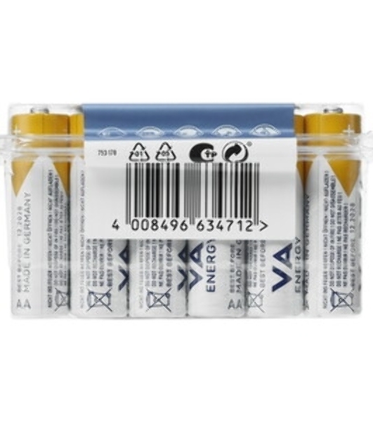 Батарейка Varta ENERGY LR6 AA BL10 Alkaline 1.5V (4106) (10/200/36000) (10 шт.)