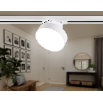 Трековый однофазный светодиодный светильник Ambrella light GL6837 WH белый LED 15W 4200K D115*80, фото6