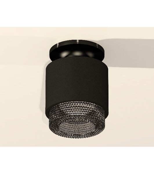 Светильник Ambrella Light XS7511062 SBK/PBK/BK черный песок/черный полированный/тонированный MR16 GU5.3 (N7926, C7511, N7192)