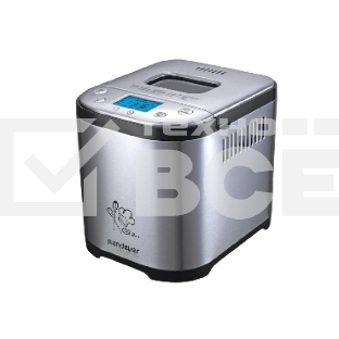 Хлебопечка Endever Skyline MB-52, 710Вт, 15 программ, таймер 15ч, сохранение уст. прогр., авт. термостат, автоподогрев 60 мин
