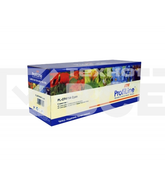 Картридж лазерный PL-CF411A №410A для принтеров HP LaserJet Pro M477/M452 Cyan 2300 копий ProfiLine