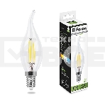 Лампа светодиодная FERON LB-67 (25781)филаментная 7W 230V E14 4000K, фото 1