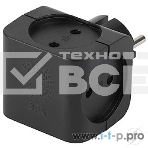 Сетевой разветвитель ЭРА SP-4-B, черный, фото 1