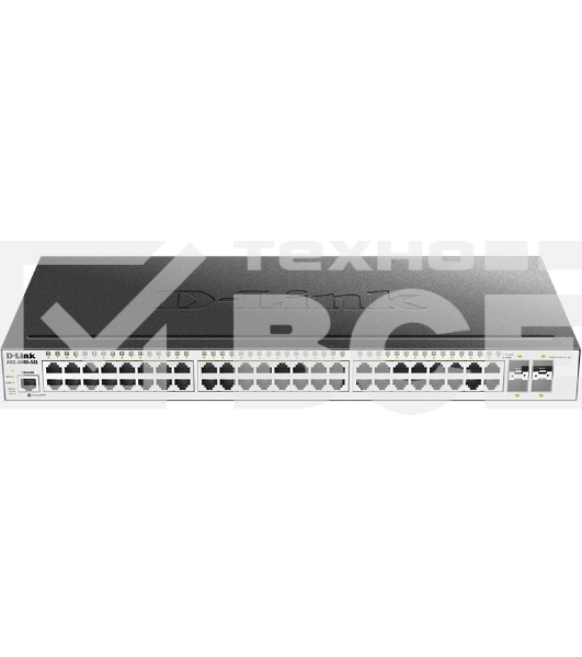 Коммутатор D-Link DGS-3000-52L/B1A 48G 4SFP управляемый