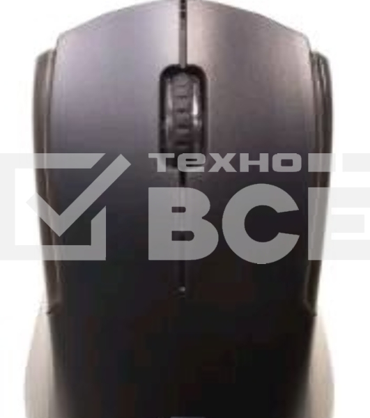 Мышь проводная Oklick 245M черный, 1000 dpi, USB, кнопки - 3