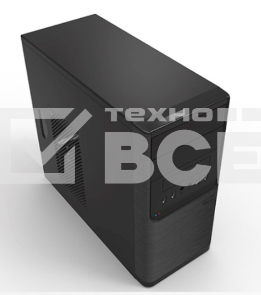 Корпус InWin POWERMAN ES701BK USB 3.0 (Mini Tower, mATX, 450W PM-450ATX, USB 3.0x2, USBx2 + Audio, черный) <6120258>