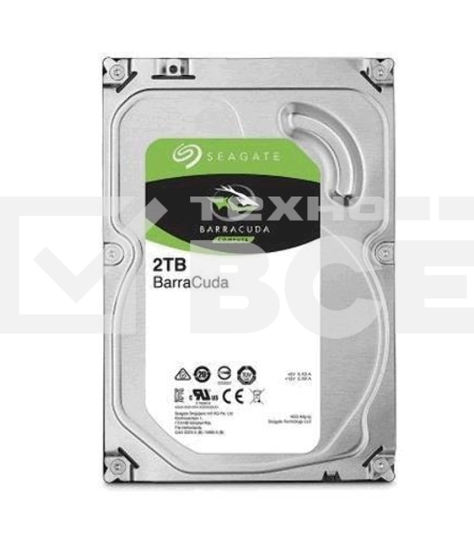 Жесткий диск Seagate Barracuda 2TB 7200RPM  SATA6GB/S 256MB ST2000DM008