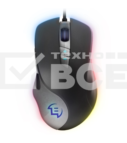 Мышь проводная SVEN RX-G970 черный, 4000 dpi, USB, кнопки - 7