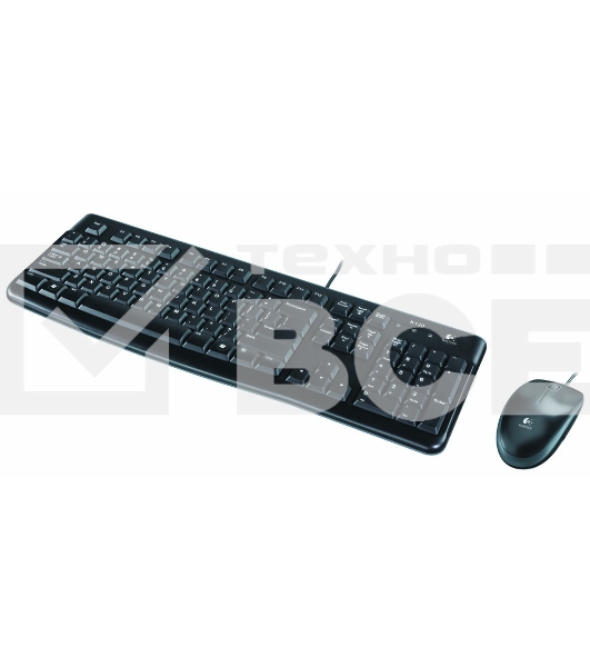 Клавиатура + мышь Logitech Desktop MK120 (русская раскладка)