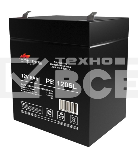 Батарея для ИБП Prometheus Energy РЕ1205L 12В 5Ач