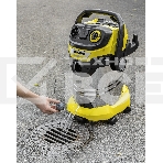 Строительный пылесос Karcher WD 6 P S V-30/6/22/T желтый, 1300 Вт, уборка сухая/сбор воды, пылесборник мешок/контейнер, 30 л, фото20