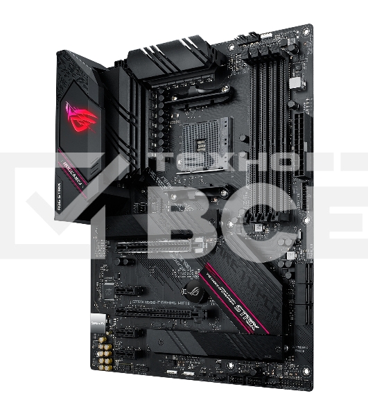 Материнская плата ASUS ROG STRIX B550-F GAMING WIFI II, AM4, AMD B550, 4xDDR4, 6xSATA, 2xM.2, 1xPCIe 3.0 x4, 1xPCIe 4.0 x16, 3xPCIe x1, 1xDP, 1xHDMI, 1x 2.5Gb LAN, 1xUSB-A 3.2 Gen 2, 2xUSB-A 3.2 Gen 1, 1xUSB-C 3.2 Gen 2, 5x3.5 мм, 7.1, ATX