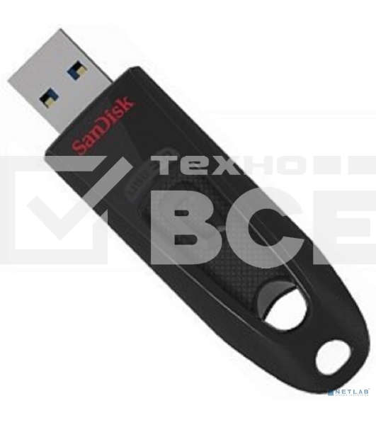 Флеш диск Sandisk 32Gb Ultra SDCZ48-032G-U46 USB3.0 черный