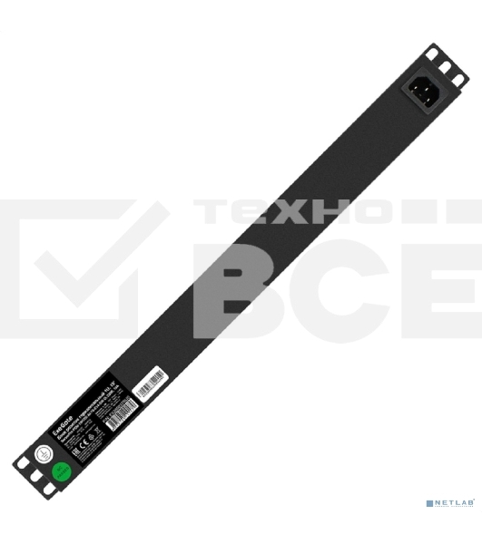 Блок розеток горизонтальный ExeGate ServerPro PDU-19H702 Al-7S-C14-SW-O, 19