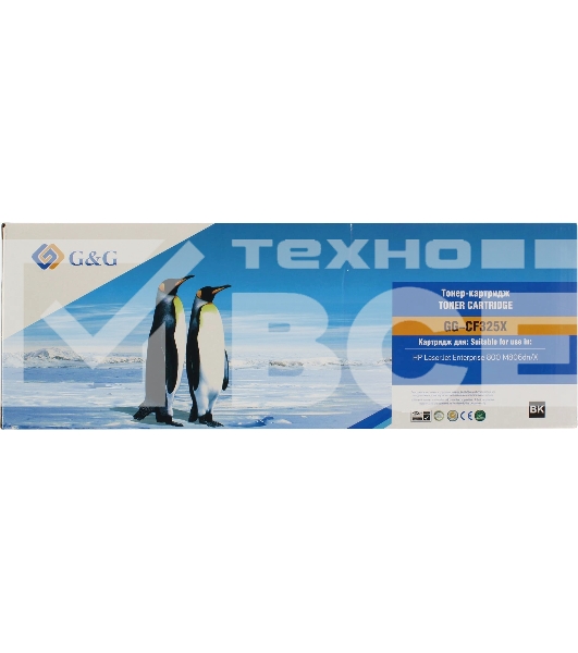 Картридж лазерный G&G GG-CF325X CF325X черный (34500стр.) для HP LJ Ent 800 M806dn/X