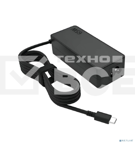 Блок питания Gembird для ноутбуков NPA-DC10, PD3.0, 65Вт, штекер Type-C