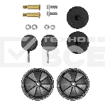 Компрессор безмасляный малошумный SPC 3000/50, 3000 Вт, ресивер 50 л, 520 л/мин MTX, фото7