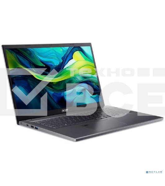 Ноутбук Acer Aspire 17 A17-51M-54AL NX.JERER.001 Silver 17.3' FHD Intel Core i5-1334U/16Gb/512Gb SSD/NoOS
