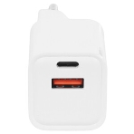 Сетевое зарядное устройство PERFEO с двумя разъемами USB-A+TYPE-C, 20W, серый, фото5
