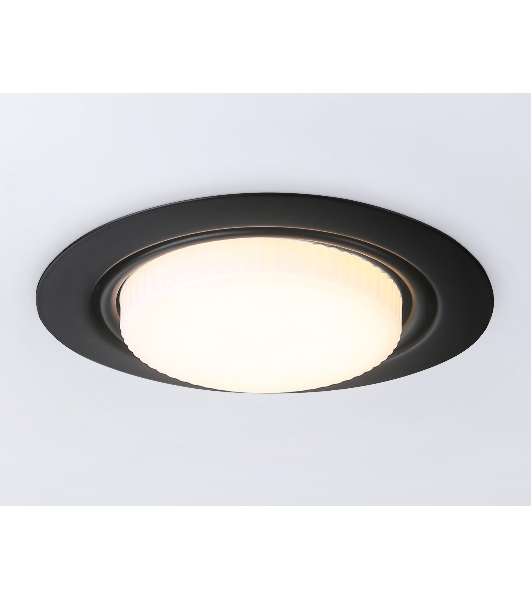 Светильник встраиваемый G10123 BK черный GX53 max 12W D120*48