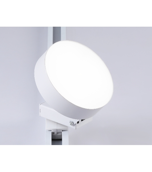 Трековый однофазный светодиодный светильник Ambrella light GL6837 WH белый LED 15W 4200K D115*80
