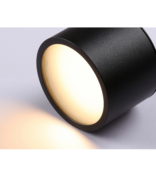 Светильник Ambrella light TN6551 BK черный IP44 GX53 max 15W D82*60
