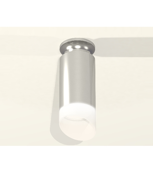 Светильник Ambrella Light XS6325082 PSL/FR серебро полированное/белый матовый MR16 GU5.3 (N6903, C6325, N6256)